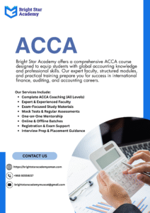 ACCA Certification Preparation: All Levels, Mock Tests, and Placement Support