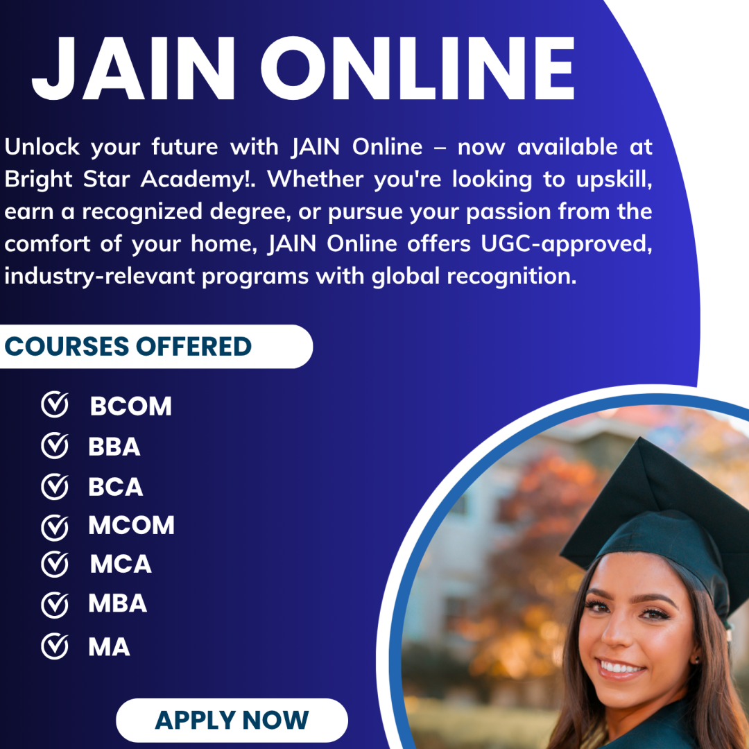 Online Degrees: BCom, BBA, MCom, MBA, and more at Bright Star Academy