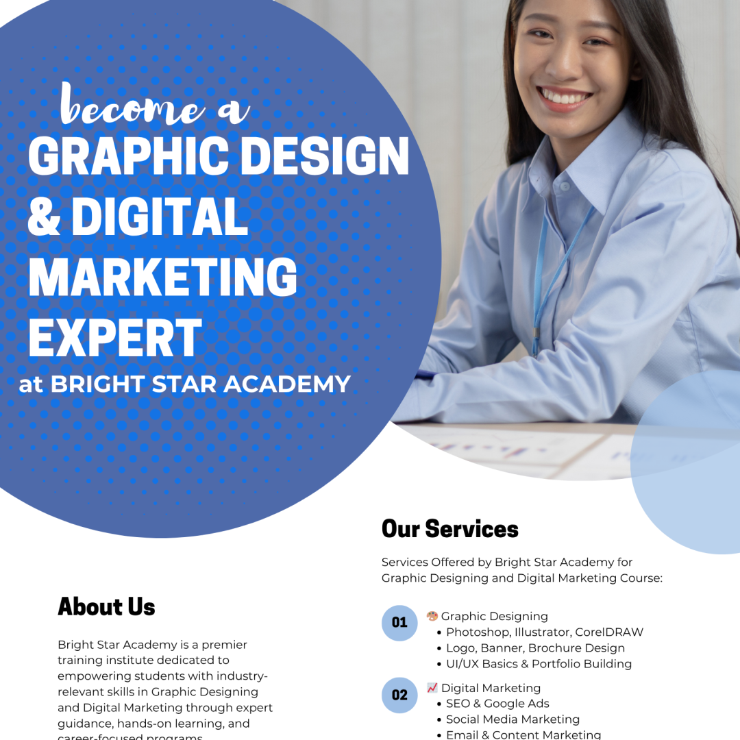 Become a Digital Expert: Graphic Design, Video Editing, and Digital Marketing Training